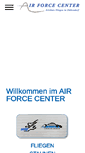 Mobile Screenshot of airforcecenter.ch